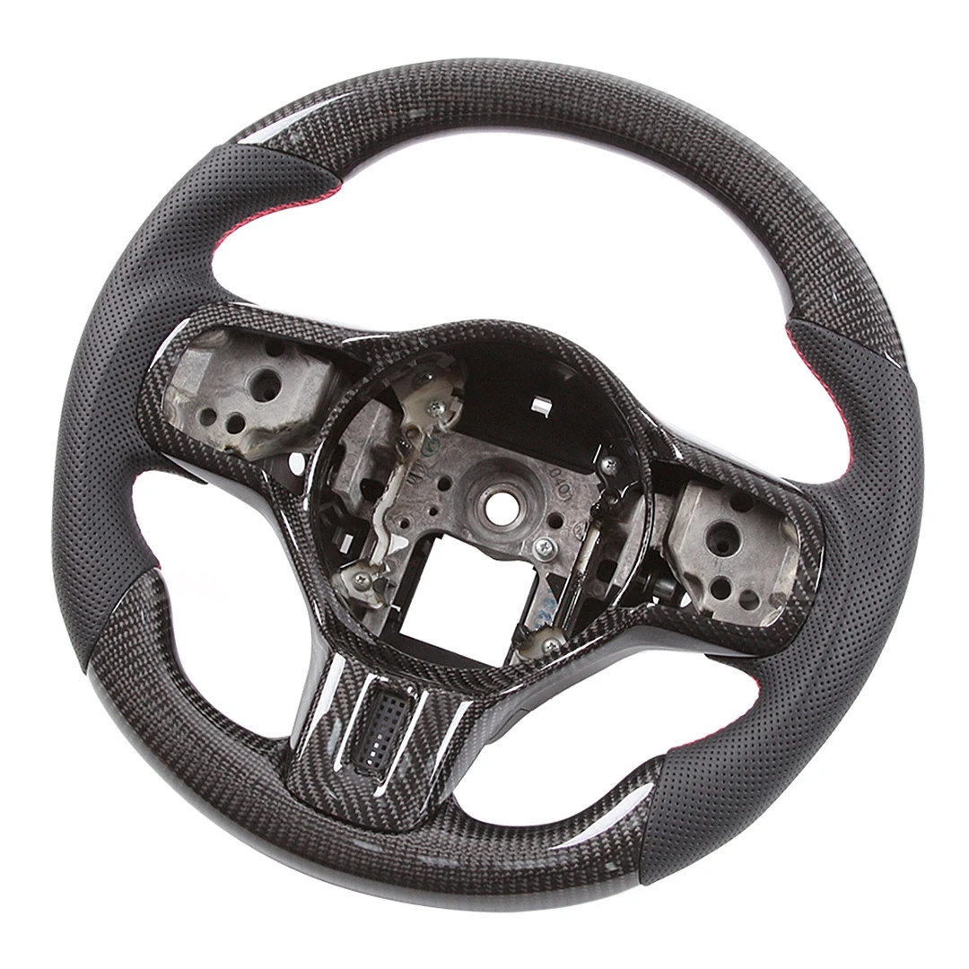 Car Interior Accessories Steering Wheel for Mitsubishi Evo Real Carbon Steering System