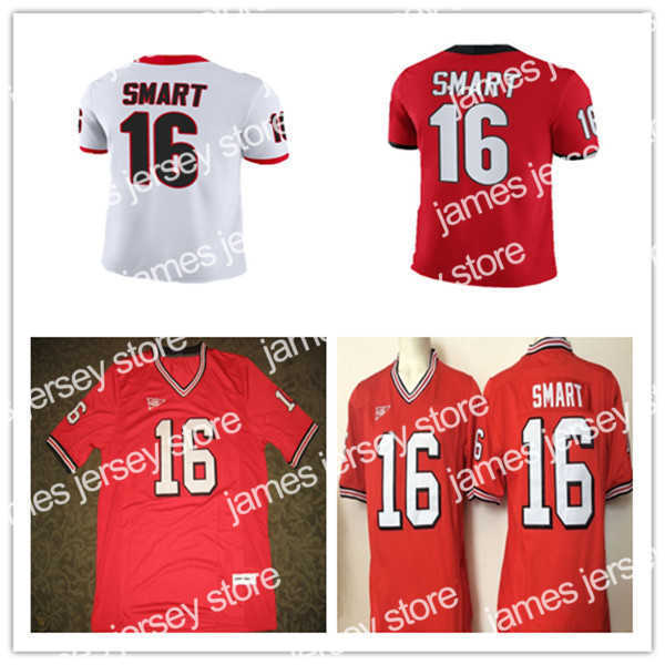 American College Football Wear Men Vintage NCAA #16 Kirby Smart College Football Jerseys Red Black White Stitched Retro Uniforms Size -4XL, Men retro red
American College Football Wear Men Vintage NCAA #16 Kirby Smart College Football Jerseys Red Black White Stitched Retro Uniforms Size -4XL, Men retro red