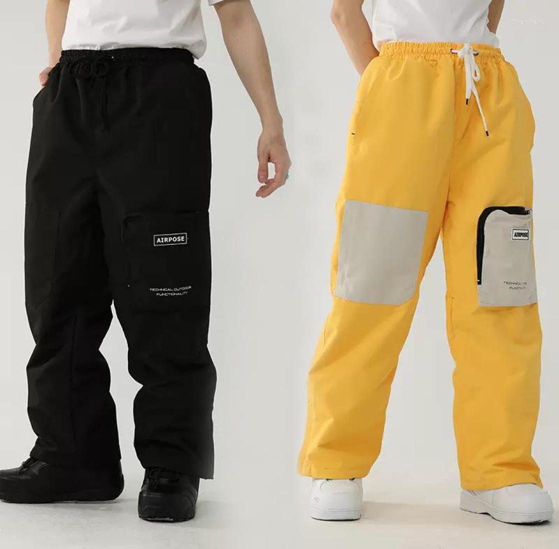 Skiing Pants Snow Men Winter 2022 Female Outdoor Sports Snowboard Overalls Windproof Waterproof Cloth Women9562542, Red 
Skiing Pants Snow Men Winter 2022 Female Outdoor Sports Snowboard Overalls Windproof Waterproof Cloth Women9562542, Red