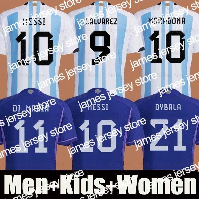 Soccer Jerseys Argentina 2022-23 Thai Quality Soccer Jersey 10 Lionel''Messi 11 Angel Di Maria 9 Julian Alvarez 21 Paulo Dybala 5 Leandro Paredes 7 Rodrigo, Colour
Soccer Jerseys Argentina 2022-23 Thai Quality Soccer Jersey 10 Lionel''Messi 11 Angel Di Maria 9 Julian Alvarez 21 Paulo Dybala 5 Leandro Paredes 7 Rodrigo, Colour
