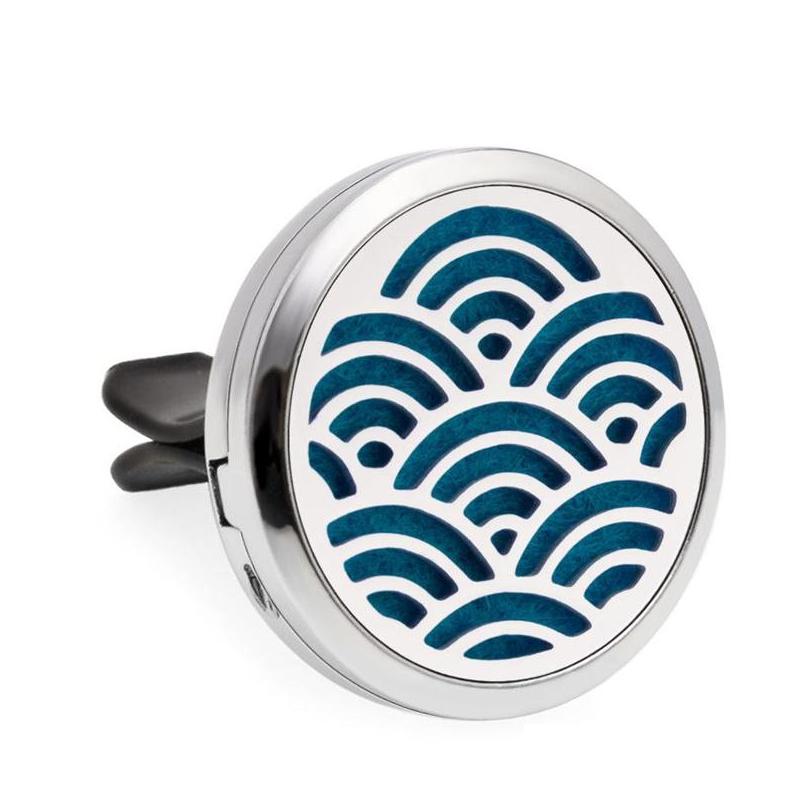 10Pcs Essential Oils Diffusers Aromatherapy Home Oil Diffuser For Car Air Freshener Per Bottle Locket Clip With Washable Felt Pads