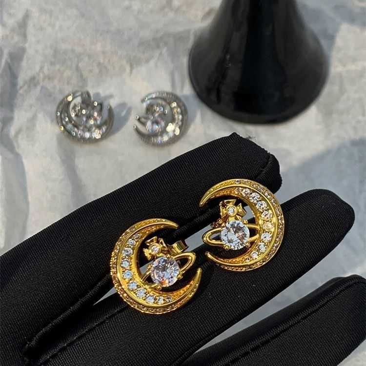 designer jewelery vivian earrings The Empress Dowager is full of moon Saturn women's new fashion in ins unique
designer jewelery vivian earrings The Empress Dowager is full of moon Saturn women's new fashion in ins unique