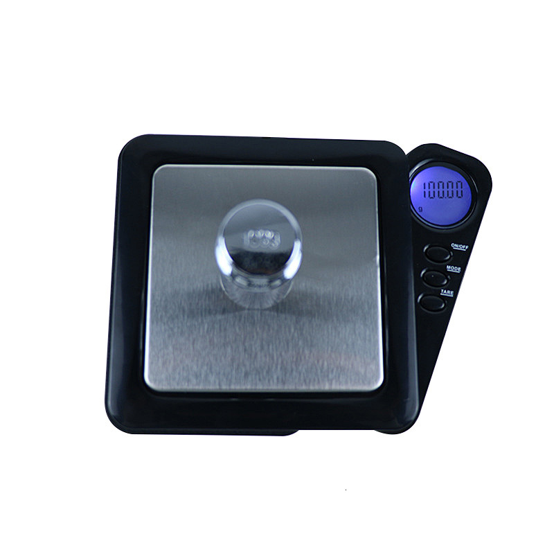 Scales Side Flip Display Square Palm Portable Jewelry Gold Retractable Screen Mini Pocket 230112