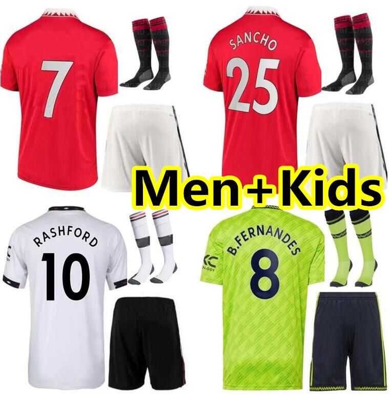 Adult Kids Kit with socks soccer jerseys 22 23 SANCHO RASHFORD 2022 2023 football shirt ERIKSEN MALACIA B. FERNANDES VARANE FRED Shaw BRUNO Elanga MARTINEZ, 22/23 3rd
Adult Kids Kit with socks soccer jerseys 22 23 SANCHO RASHFORD 2022 2023 football shirt ERIKSEN MALACIA B. FERNANDES VARANE FRED Shaw BRUNO Elanga MARTINEZ, 22/23 3rd