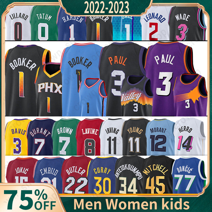 Devin Booker Basketball Jersey lebron James Harden Ja Morant Ball Donovan Mitchell Luka Doncic Kyrie Irving Jimmy Butler Wade Phoenix''Suns'nBA, Men
Devin Booker Basketball Jersey lebron James Harden Ja Morant Ball Donovan Mitchell Luka Doncic Kyrie Irving Jimmy Butler Wade Phoenix''Suns'nBA, Men