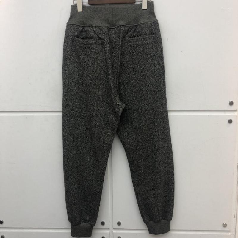 Men's Pants Heavy Fabric KAPITAL Sweatpants Men Women Skeleton Bone Joggers Drawstring Trousers