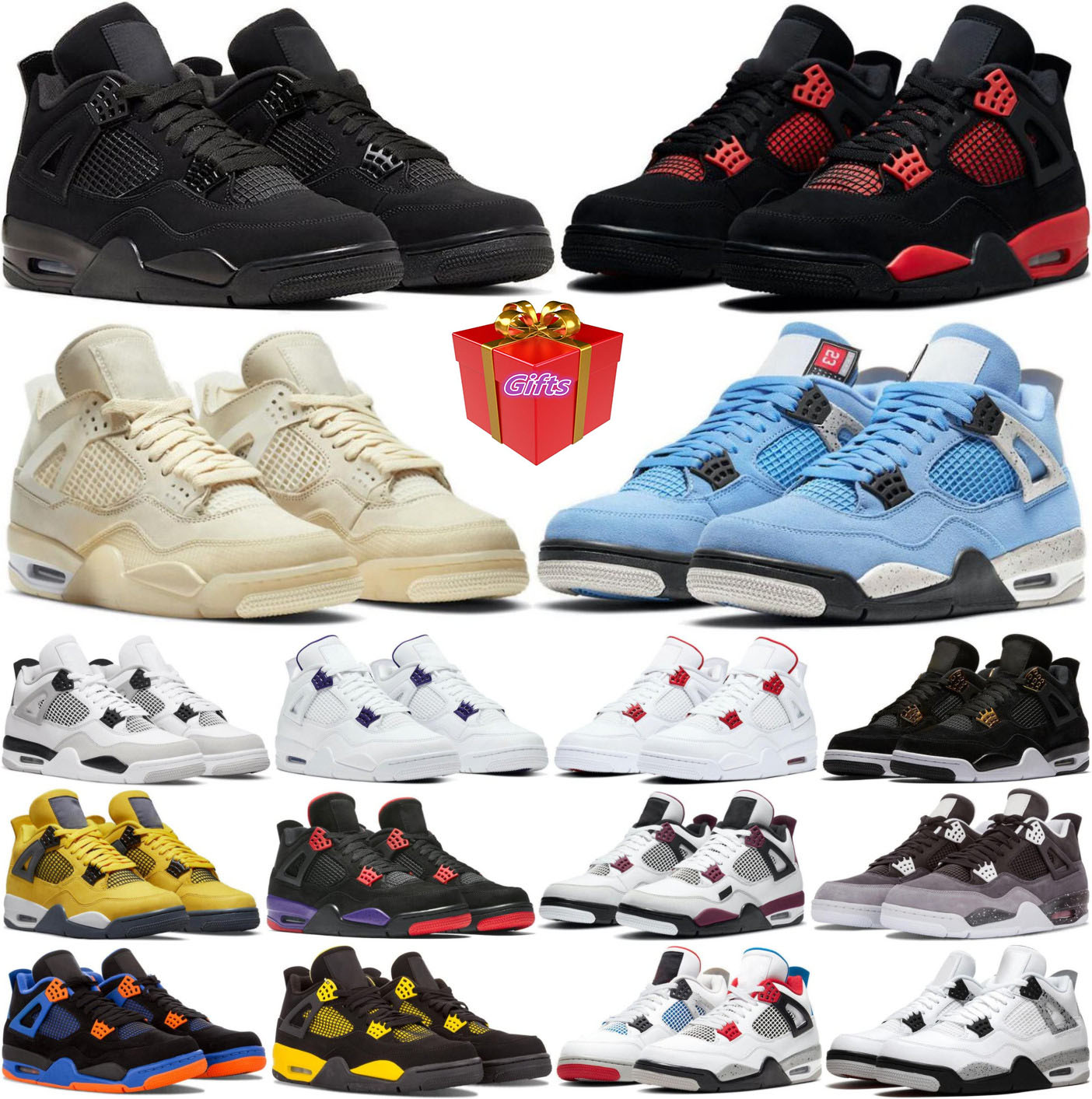 men women basketball shoes 4 4s Military Black Cat Red Thunder Sail University Blue White Oreo Fire Pure Money Midnight Navy mens sports, 33
men women basketball shoes 4 4s Military Black Cat Red Thunder Sail University Blue White Oreo Fire Pure Money Midnight Navy mens sports, 33