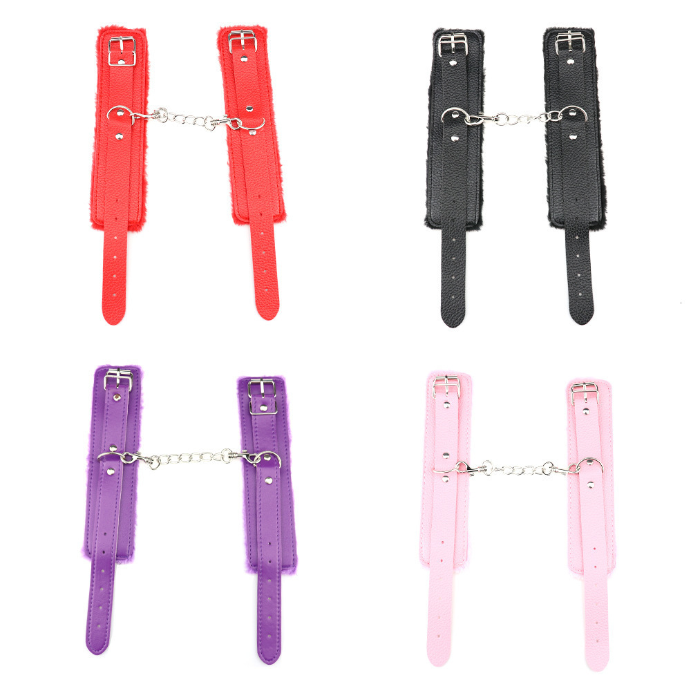 Bondage Woman Sex Lingerie Leather Whip Flogger Plush Handcuffs Slave Exotic Accessories Toys For Couples Games 230113