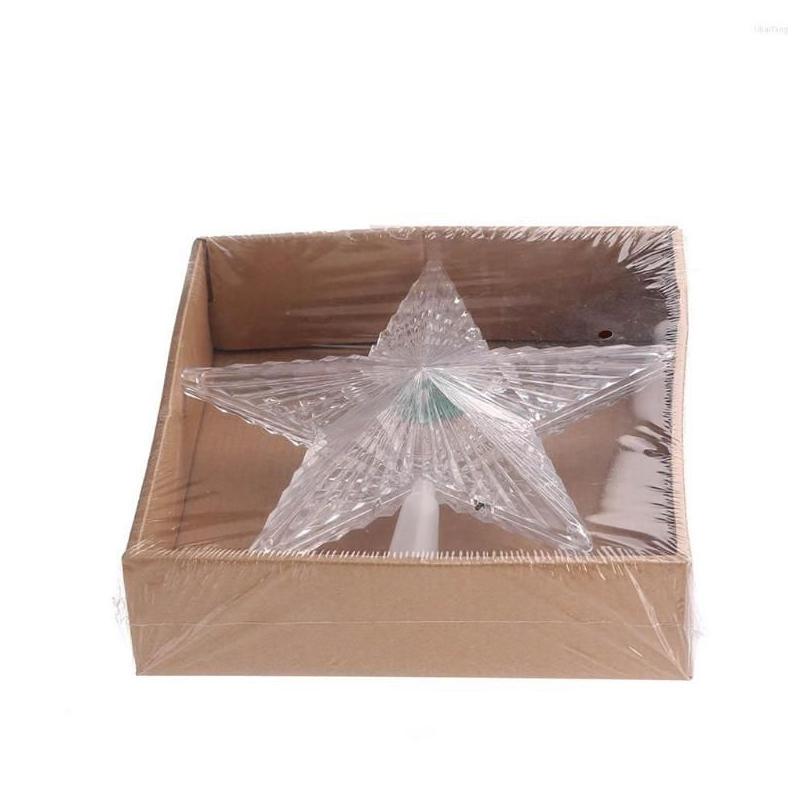Christmas Decorations Hd5 Color Changing Led Light Up Star Tree Topper Xmas Decoration Mti Drop Delivery Home Garden Festive Party Su Dhhc6