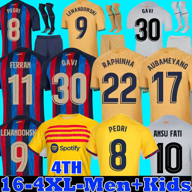 LEWANDOWSKI 4TH Soccer jerseys MEMPHIS PEDRI BARCELONAS RAPHINHA FERRAN 22 23 ANSU FATI 2022 2023 fourth Camisetas de football shirt men kids with socks uniforms, Home lfp
LEWANDOWSKI 4TH Soccer jerseys MEMPHIS PEDRI BARCELONAS RAPHINHA FERRAN 22 23 ANSU FATI 2022 2023 fourth Camisetas de football shirt men kids with socks uniforms, Home lfp