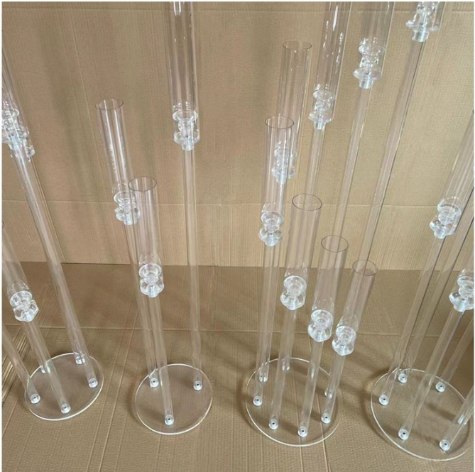 Wedding Decoration Centerpiece Candelabra Clear Candle Holder Acrylic Candlesticks for Weddings Event Party 10pcs
Wedding Decoration Centerpiece Candelabra Clear Candle Holder Acrylic Candlesticks for Weddings Event Party 10pcs