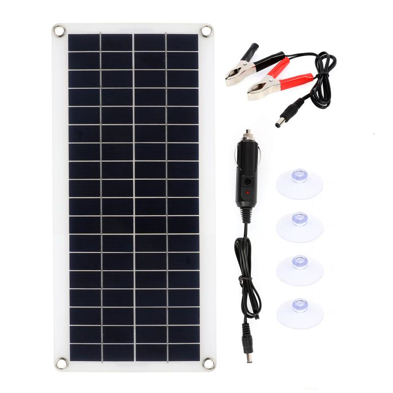 Solar Panels Portable 300W Solar Panel Kit 12V USB Charging Interface Solar Board With Controller Waterproof Solar Cells for Phone RV Car 230113