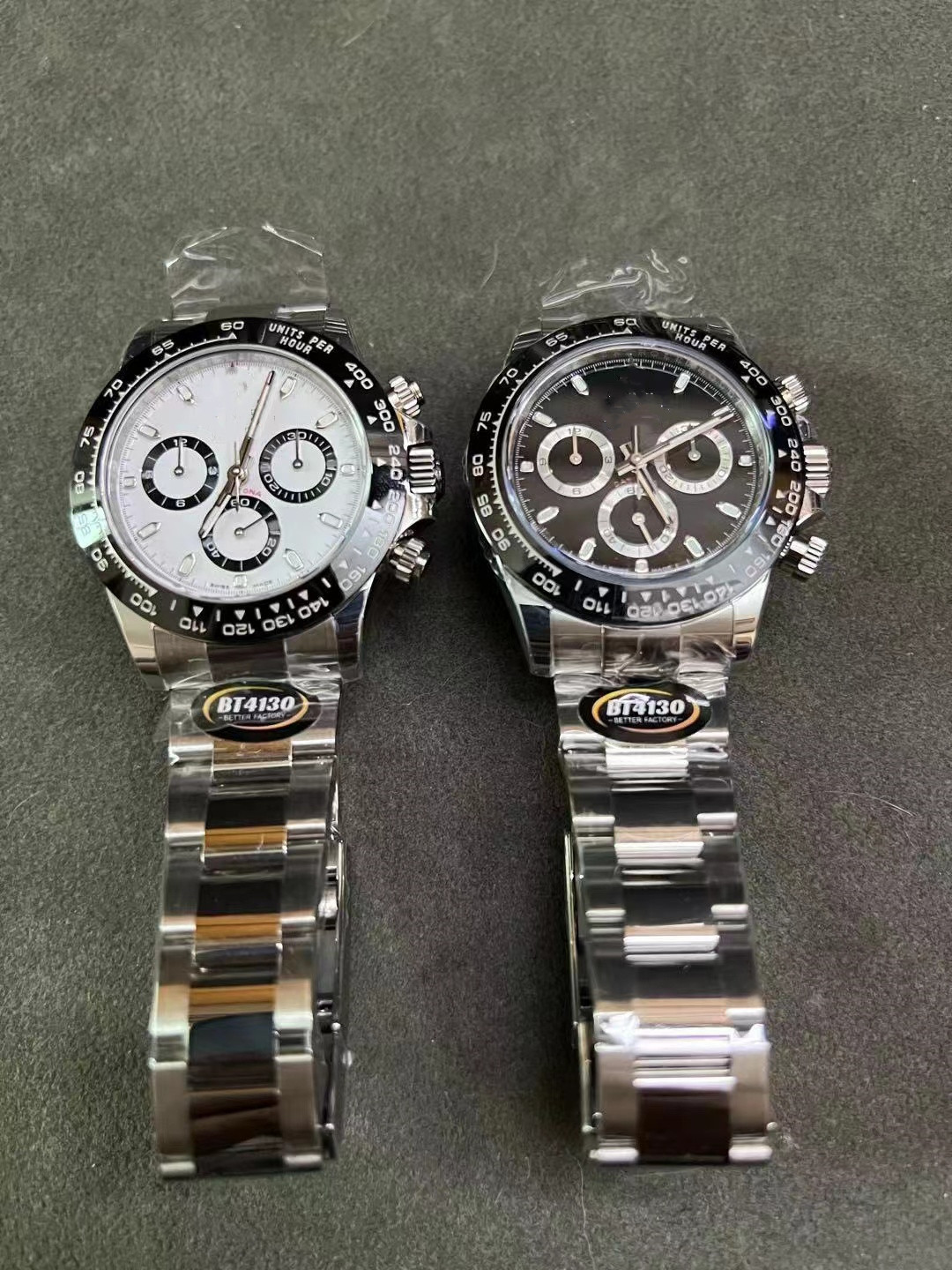 2023 BT factory watch diameter 40mm thick 12.2 mm equipped with 4130 movement minute second timing display power storage 72 hours sapphire mirror 904 fine steel, As shown
2023 BT factory watch diameter 40mm thick 12.2 mm equipped with 4130 movement minute second timing display power storage 72 hours sapphire mirror 904 fine steel, As shown