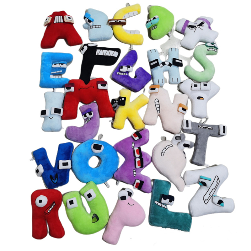 English 26 Letters Stuffed Toys Kawaii Plush Toy Anime Doll Plushie Education Dolls for Kids Christmas Birthday Gift INS, A - z to choose;remark clear
English 26 Letters Stuffed Toys Kawaii Plush Toy Anime Doll Plushie Education Dolls for Kids Christmas Birthday Gift INS, A - z to choose;remark clear