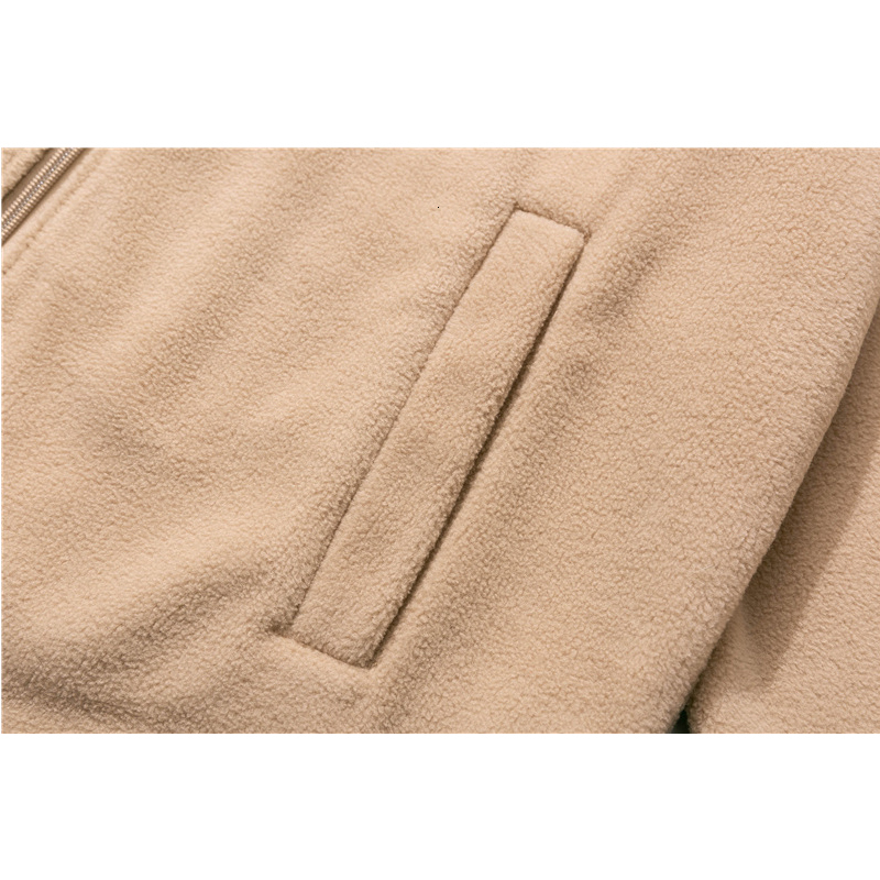 Men's Hoodies Sweatshirts Winter Thick Oversize Coat Sweatshirt Zipper Men Clothing Harajuku Vintage Casual Jacket Male Couple Tops Streetwear M-