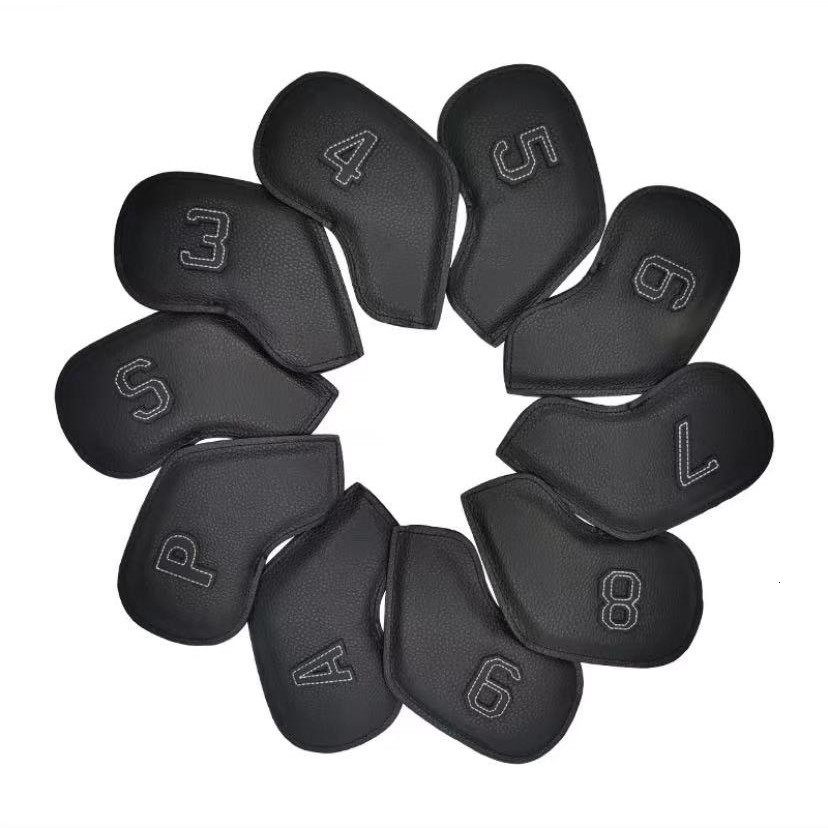 Other Golf Products Suitable for golf iron head cover digital display sand digging rod various club protective 230113
