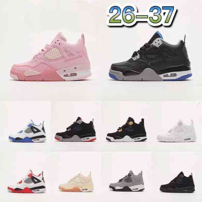 Athletic Outdoor Jumpman 4 Kids Basketball shoes White black cats Grade school for sale 2022 Bred Fire Red Midnight Navy Boy girl sports shoes US9C-US5Y
Athletic Outdoor Jumpman 4 Kids Basketball shoes White black cats Grade school for sale 2022 Bred Fire Red Midnight Navy Boy girl sports shoes US9C-US5Y