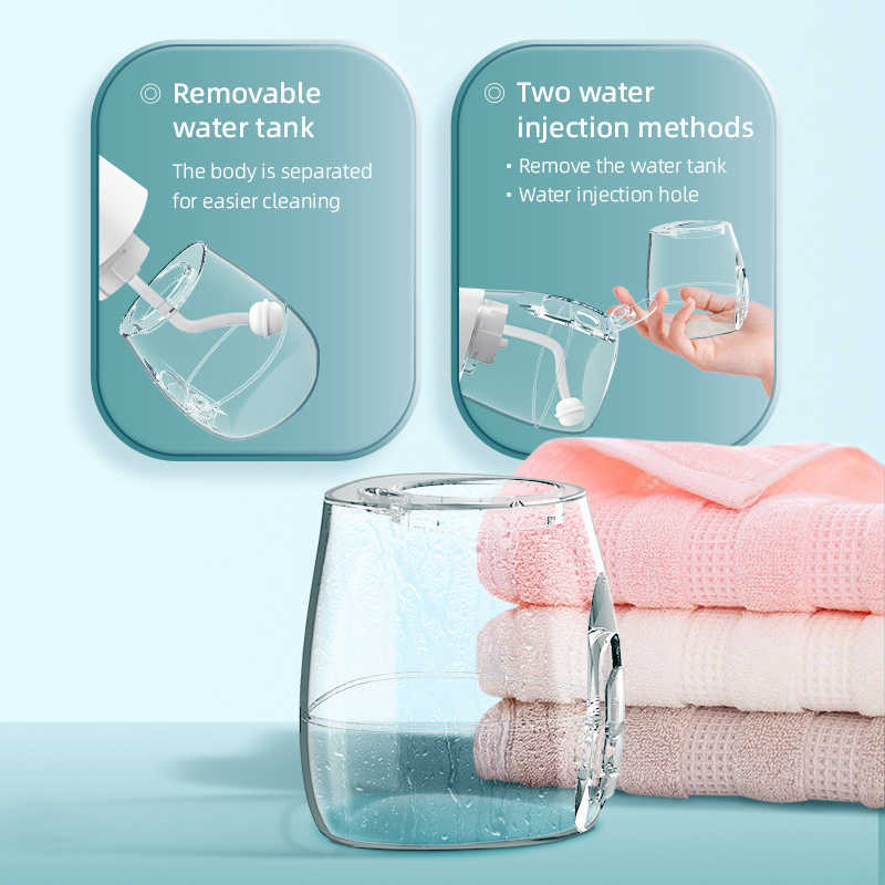 Oral Irrigators homeHygiene 4 Modes Irrigator Dental Wasser Flosser 300ml Water Jet Tooth Cleaner Electric for Cleaning Teeth IPX6 Waterproof 2022 221