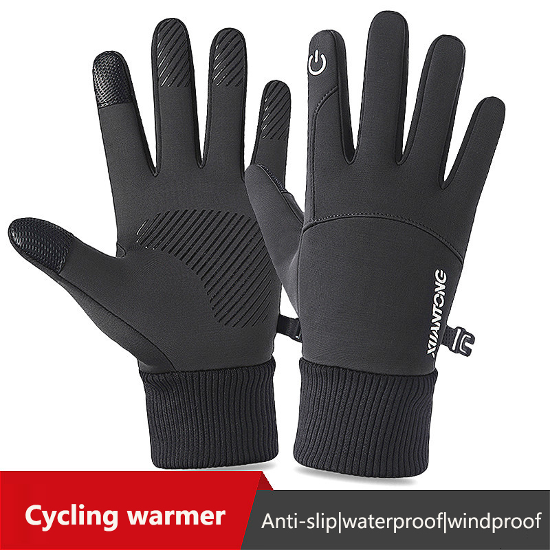 Fingerless Gloves Outdoor Sports Gloves Touch Screen Men Driving Motorcycle Snowboard Gloves Nonslip Ski Gloves Warm Fleece Gloves for Men Women 23011