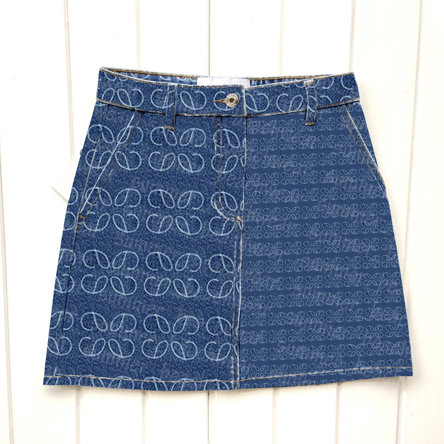 Women Denim Skirts Spring Summer Short Skirt Designer Print Blue Skirt Casual Style Skirt
Women Denim Skirts Spring Summer Short Skirt Designer Print Blue Skirt Casual Style Skirt