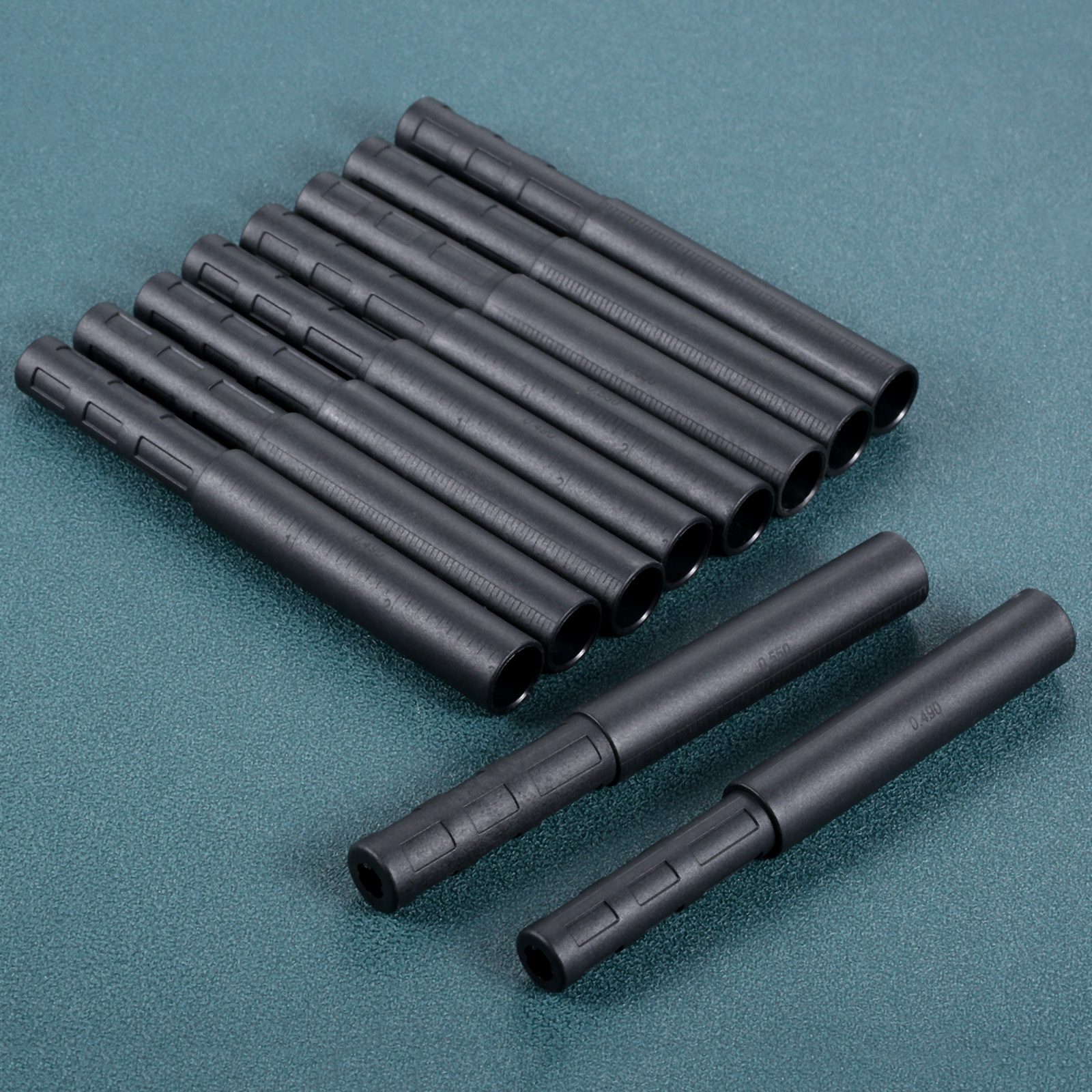 Club Grips 10Pcs Length 125mm Golf Carbon Fiber Rods Kit Butt Extender Stick for IronGraphite Shaft Putter Accessories 230113