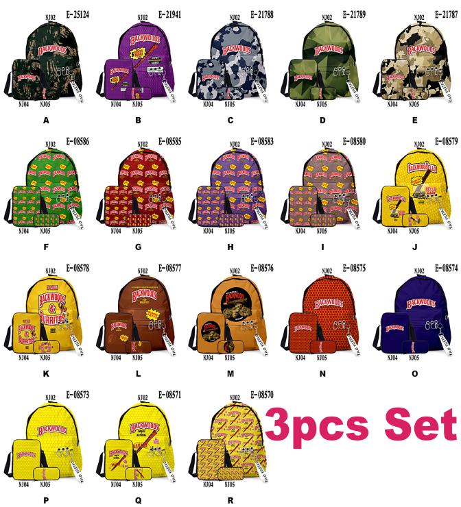 Cigar bags 18 Styles Backwoods Cigars Backpack Oxford Fabric Material 3pcsset Backwood Print Laptop Shoulder School Bag Travel Ba4443276
Cigar bags 18 Styles Backwoods Cigars Backpack Oxford Fabric Material 3pcsset Backwood Print Laptop Shoulder School Bag Travel Ba4443276