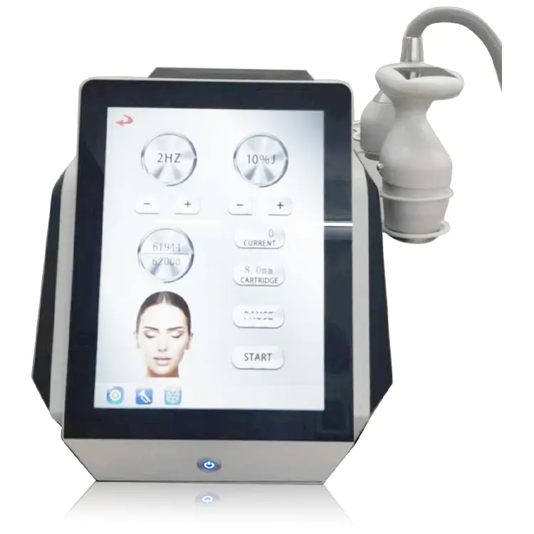 cryo HIFU machine intensity focused ultrasound cool hi-fu Cellulite Removal beauty Equipment skin lifting Anti-aging Face Body Anti Wrinkle device