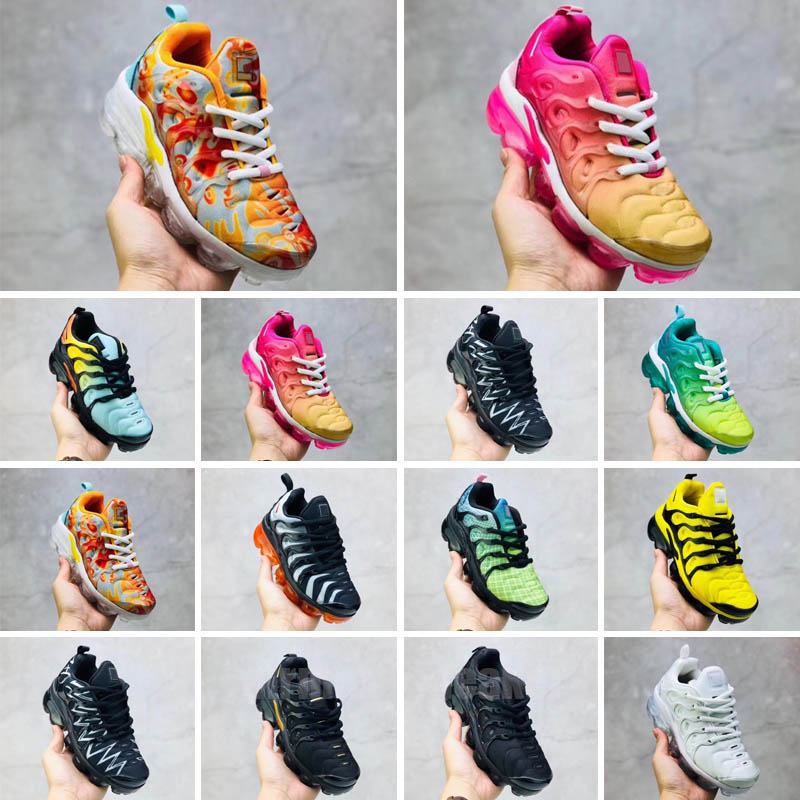 2023 TN Plus Kids Shoes Boys Girls Running Shoes Yellow Sea Triple Black White Multicolor Voltage Purple Bumblebee Athletic Trainers Outdoor Sneakers Size 25-35, Color 9
2023 TN Plus Kids Shoes Boys Girls Running Shoes Yellow Sea Triple Black White Multicolor Voltage Purple Bumblebee Athletic Trainers Outdoor Sneakers Size 25-35, Color 9