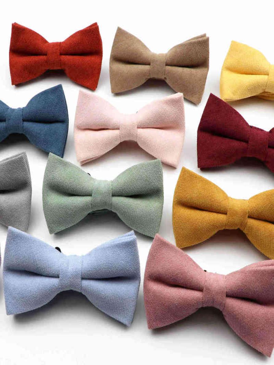 NEW Macarons Solid Color Men Bow Tie Super Soft Suede Classic Shirts Bowtie Bowknot Adult Child Butterfly Cravats For Wedding Y2207447710
NEW Macarons Solid Color Men Bow Tie Super Soft Suede Classic Shirts Bowtie Bowknot Adult Child Butterfly Cravats For Wedding Y2207447710