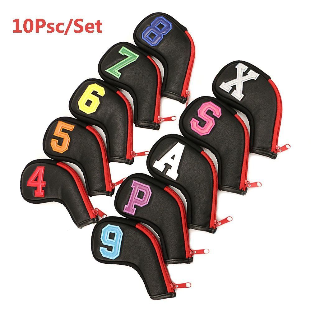 Other Golf Products Sport Long Neck Driver Practical PU Protective Headcover Iron Cover Club Covers Rod Sleeve 230113