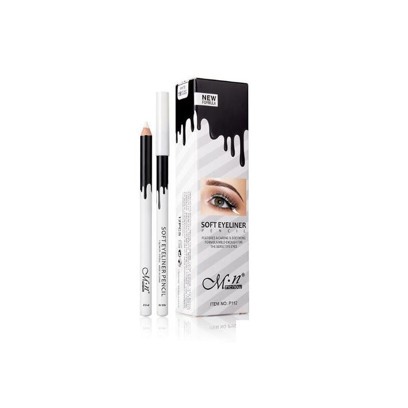 Makeup Tools Quality White Soft Eyeliner Pencil Menow Highlight Wholesale P112 12 Pieces/Box Silky Wood Cosmetic Drop Delivery Health Dhqzh
Makeup Tools Quality White Soft Eyeliner Pencil Menow Highlight Wholesale P112 12 Pieces/Box Silky Wood Cosmetic Drop Delivery Health Dhqzh