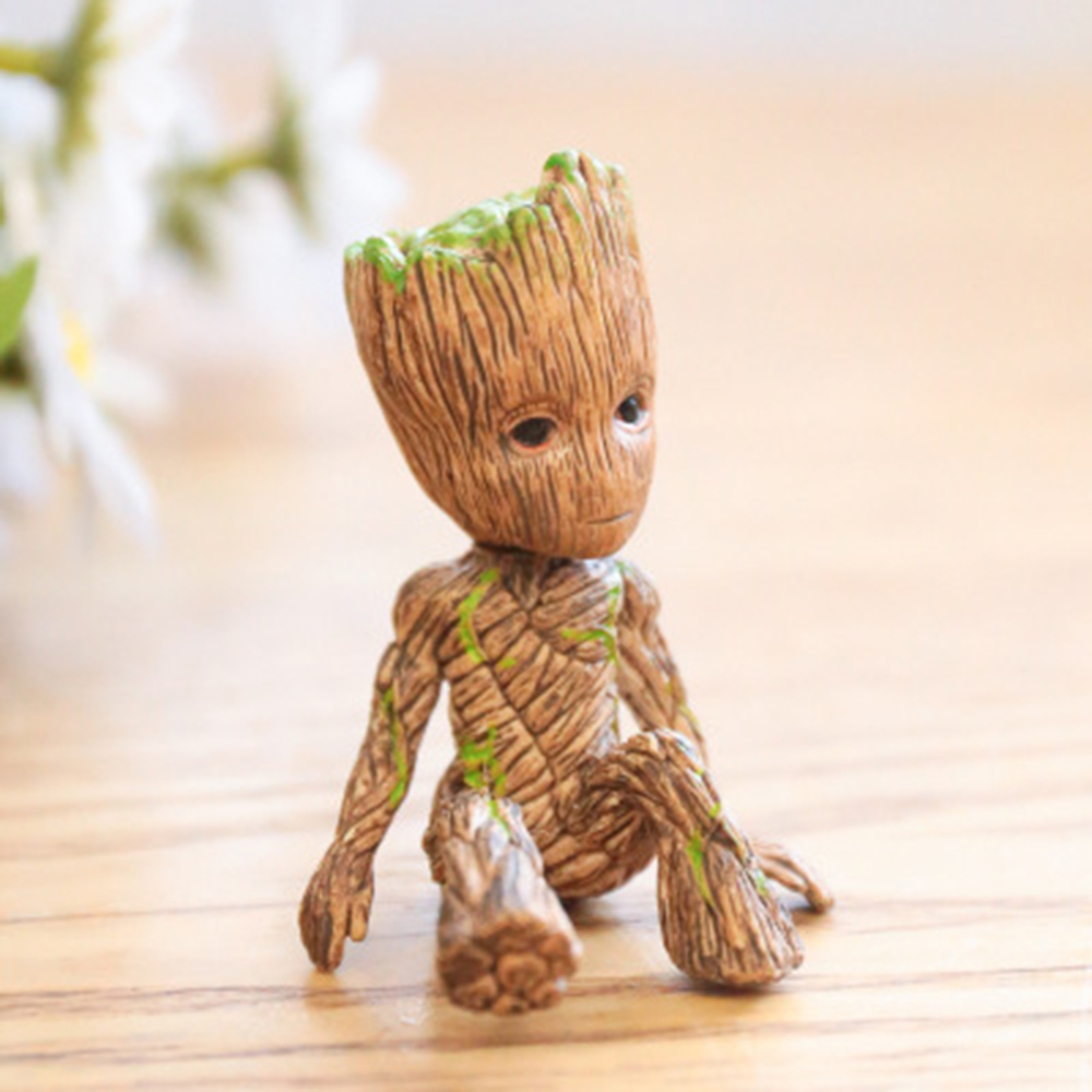 Cute Lucky Wood Plant Home Decor Brazil Wood Hydroponic Water Potted Tree Stump Mini Plant Indoor Office Home Desk Decor6118823