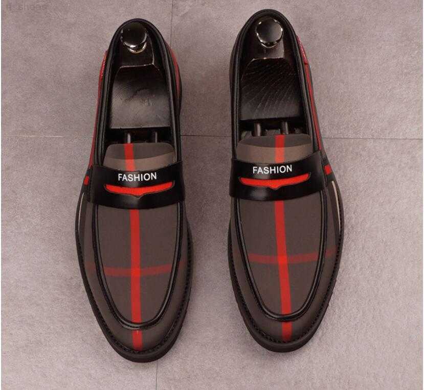 2023 2020 New Plaid Suede Leather Men Loafer Shoes Fashion Slip on Male Shoes Casual Shoes Man Party Wedding Footwear Big Size 37-44, Black red
2023 2020 New Plaid Suede Leather Men Loafer Shoes Fashion Slip on Male Shoes Casual Shoes Man Party Wedding Footwear Big Size 37-44, Black red