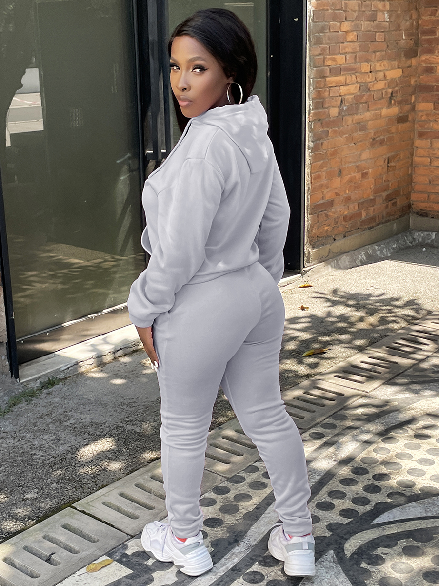 Womens Tracksuits LW Autumn Two Piece Women Workout Suits Hooded Kangaroo Pocket Drawstring Tracksuit Set Sporty HoodieLeggings Matching Outfits 23011