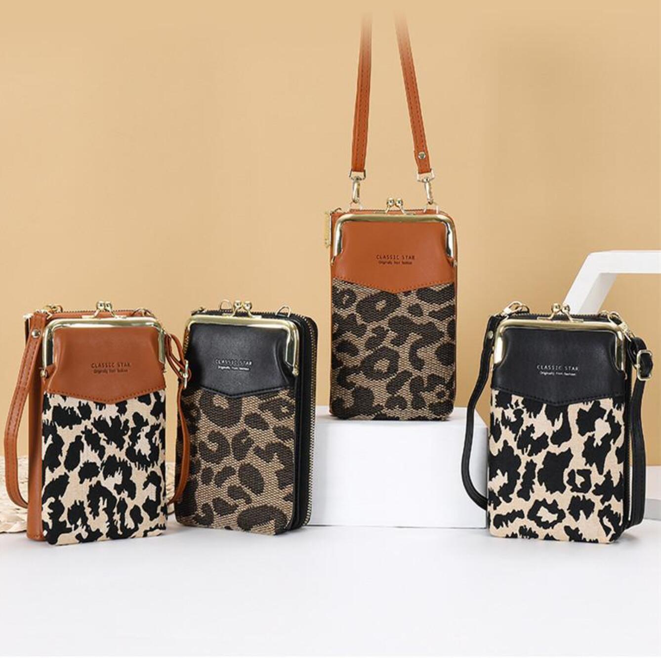 Wholesale factory ladies vertical wallets retro Leopard mobile phone bags simple joker color matching leather clutch bag street trend zipper long wallet, Brown1(boutique box)
Wholesale factory ladies vertical wallets retro Leopard mobile phone bags simple joker color matching leather clutch bag street trend zipper long wallet, Brown1(boutique box)