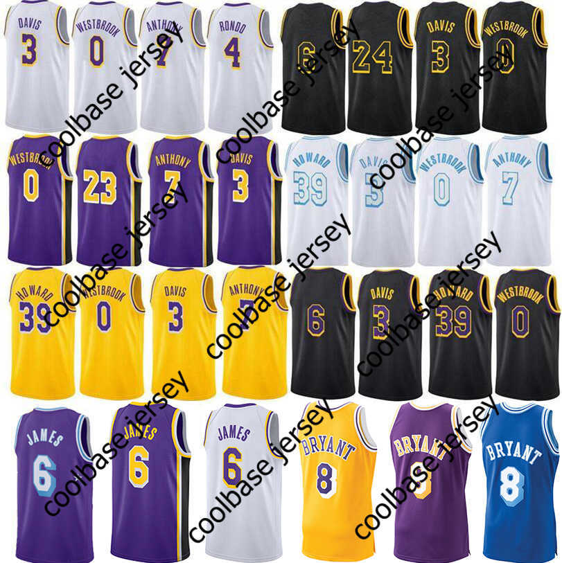 Custom Basketball Jerseys Lakerr 6 James Russell Westbrook Anthony 3 Davis Austin Reaves Nunn City Damian Jones Edition Lonnie Walker Thomas