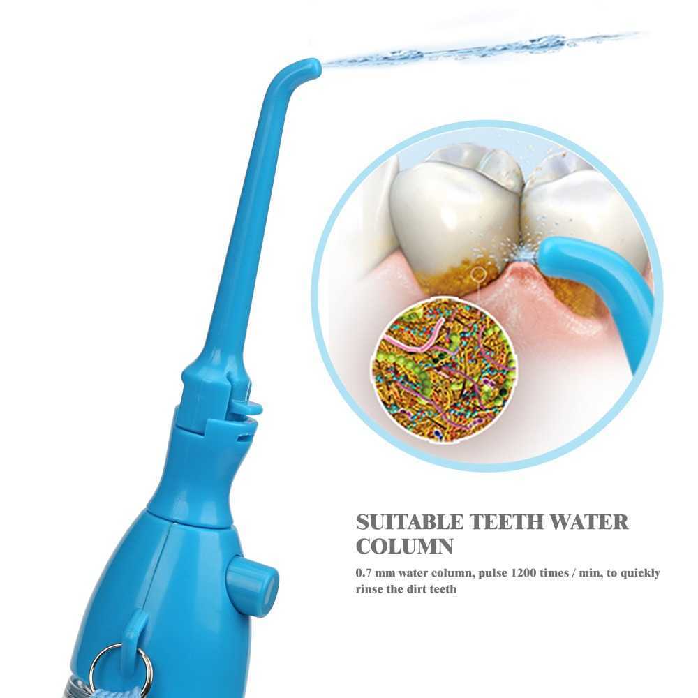 Oral Irrigators Other Hygiene Portable Irrigator No Electricity Pressure Dental Water Flosser Pick Clean Mouth Cleaning Teeth Whitening Cleaner Tank 7