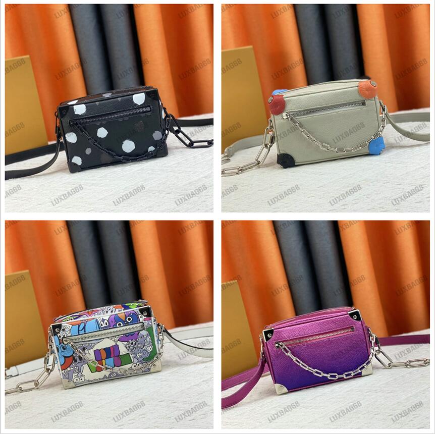 Dots MINI SOFT TRUNK Shoulder Bag Grey Painted Dots Print YK Yayoi Kusama Crossbody For Man Luxury Designer Monograms Graffiti Purse Acrylic climbing holds, #01
Dots MINI SOFT TRUNK Shoulder Bag Grey Painted Dots Print YK Yayoi Kusama Crossbody For Man Luxury Designer Monograms Graffiti Purse Acrylic climbing holds, #01