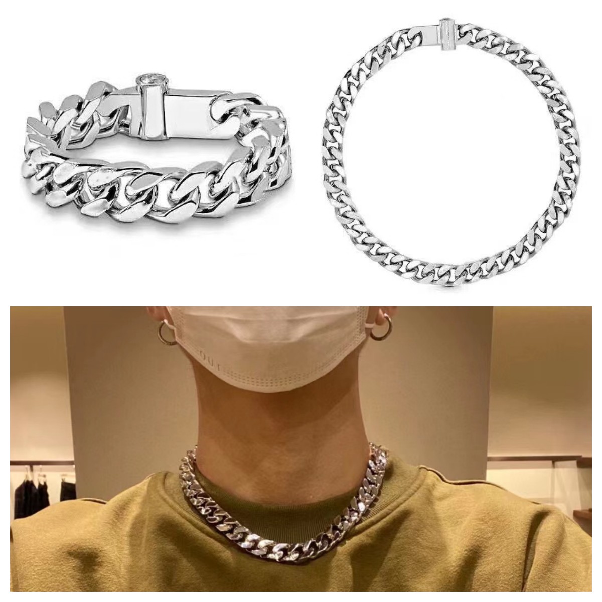 LOUS VUIT Designer Link Chain Necklace bracelet stud earrings Women Luxury Brand Jewelry Classic Fashion 925 sterlling silver rose gold 18k gold plated 023
LOUS VUIT Designer Link Chain Necklace bracelet stud earrings Women Luxury Brand Jewelry Classic Fashion 925 sterlling silver rose gold 18k gold plated 023