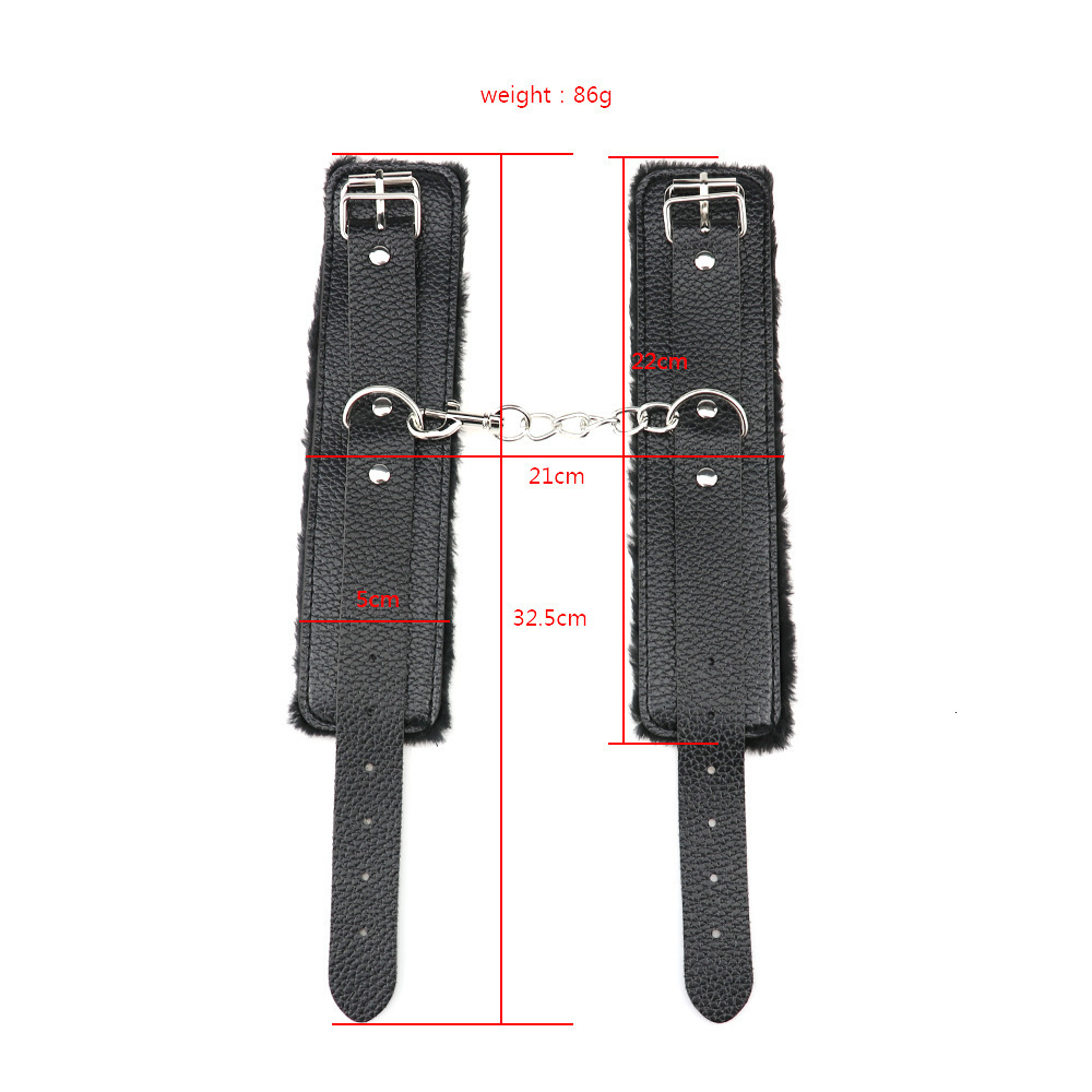 Bondage Woman Sex Lingerie Leather Whip Flogger Plush Handcuffs Slave Exotic Accessories Toys For Couples Games 230113