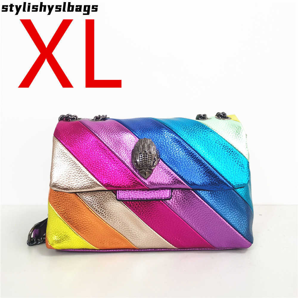 Shoulder Bags Rainbow Women Handbag Wave Pattern Eagle Icon Head On Front Jointing Colorful Cross Body Bag Patchwork Shoulder Bag 011323H, Blue
Shoulder Bags Rainbow Women Handbag Wave Pattern Eagle Icon Head On Front Jointing Colorful Cross Body Bag Patchwork Shoulder Bag 011323H, Blue