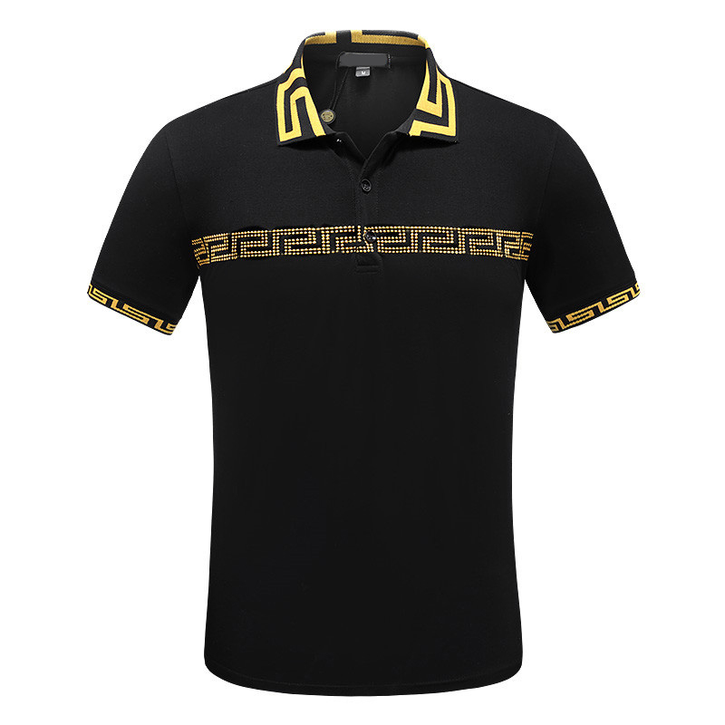 Men's Polos High end brand embroidered short sleeved cotton polo shirt men s T shirt Korean fashion clothing summer luxury top M---3XL #888, White
Men's Polos High end brand embroidered short sleeved cotton polo shirt men s T shirt Korean fashion clothing summer luxury top M---3XL #888, White