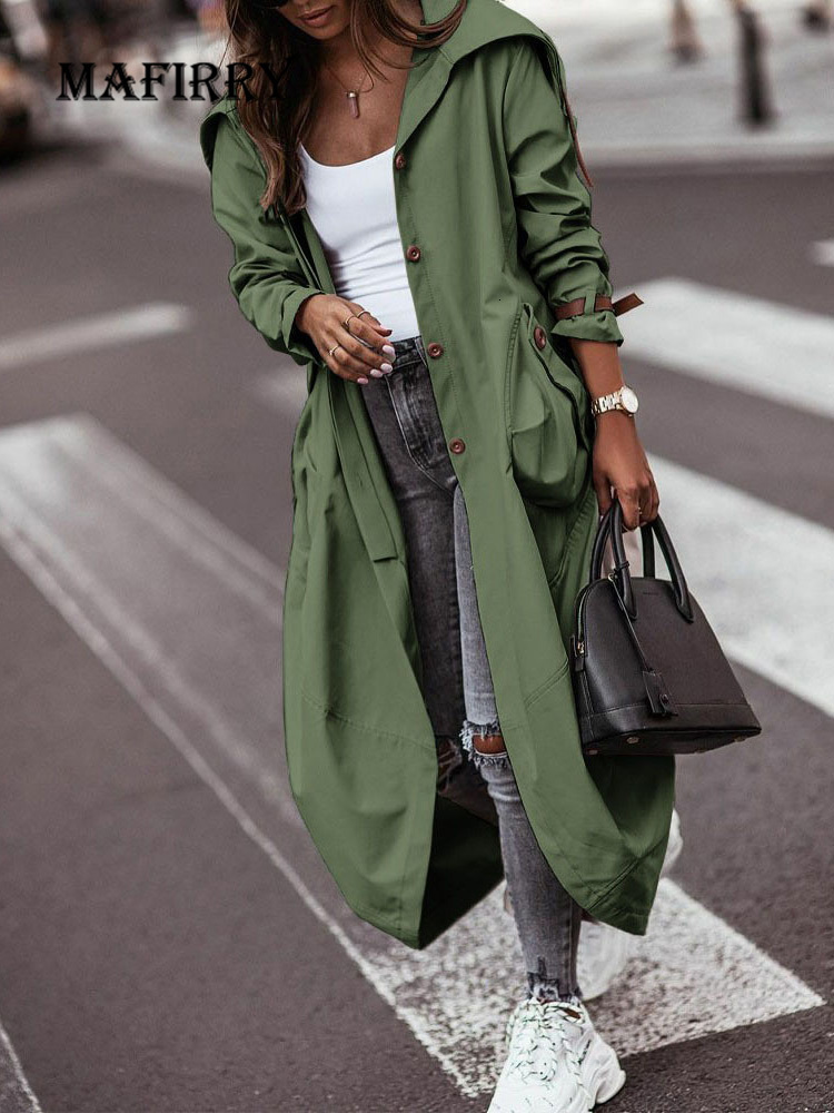 Women's Trench Coats Femme Long Sleeve Solid Wide Waisted Casual Women Streetwear Pockets Outerwear Single Breasted Turn Down Collar Jackets 230113, 01 light gray
Women's Trench Coats Femme Long Sleeve Solid Wide Waisted Casual Women Streetwear Pockets Outerwear Single Breasted Turn Down Collar Jackets 230113, 01 light gray