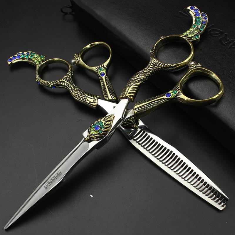 Hair Scissors Sharonds Japan 440c Professional Hairdressing Fit 6 Peacock Handle Cutting Hairdresser Thinning
Hair Scissors Sharonds Japan 440c Professional Hairdressing Fit 6 Peacock Handle Cutting Hairdresser Thinning
