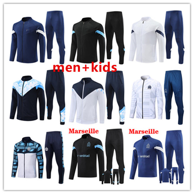 22 23 Marseilles men kids tracksuit soccer jacket sets Survetement 2022 2023 Marsellas OM maillot foot MILIK PAYET football jackets training suit jogging, Blue
22 23 Marseilles men kids tracksuit soccer jacket sets Survetement 2022 2023 Marsellas OM maillot foot MILIK PAYET football jackets training suit jogging, Blue
