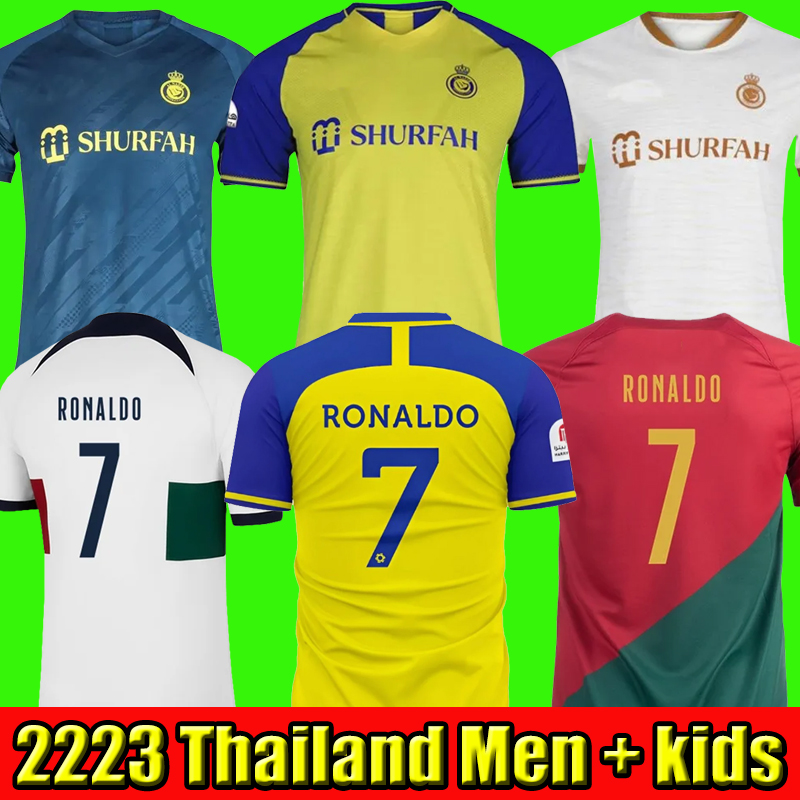 22 23 Portuguesa JOAO FELIX Soccer Jerseys Al Nassr FC CR7 BERNARDO RONALDO FERNANDES Portugieser 2022 Portuguese National Team football shirt Men Kids Saudi Arabia, 2223 away
22 23 Portuguesa JOAO FELIX Soccer Jerseys Al Nassr FC CR7 BERNARDO RONALDO FERNANDES Portugieser 2022 Portuguese National Team football shirt Men Kids Saudi Arabia, 2223 away