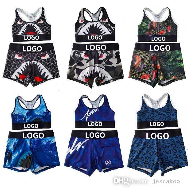 Women Yoga Outfits Tracksuits Swimsuit Designer Printed 2 Piece Short Sets Sexy Crop Tops And Shorts Suits Beachwear With Package, P2004
Women Yoga Outfits Tracksuits Swimsuit Designer Printed 2 Piece Short Sets Sexy Crop Tops And Shorts Suits Beachwear With Package, P2004