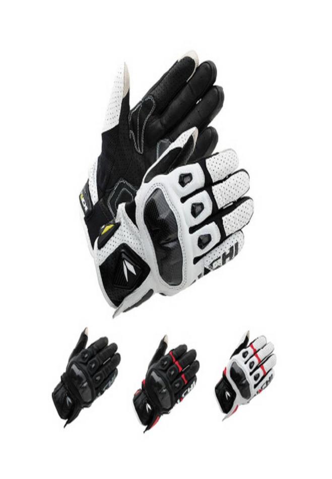 latest Motorcycle Racing gloves RS TAICHI RST410 South Korea imported leather Punch carbon fiber motorbike gloves 4 colors452
