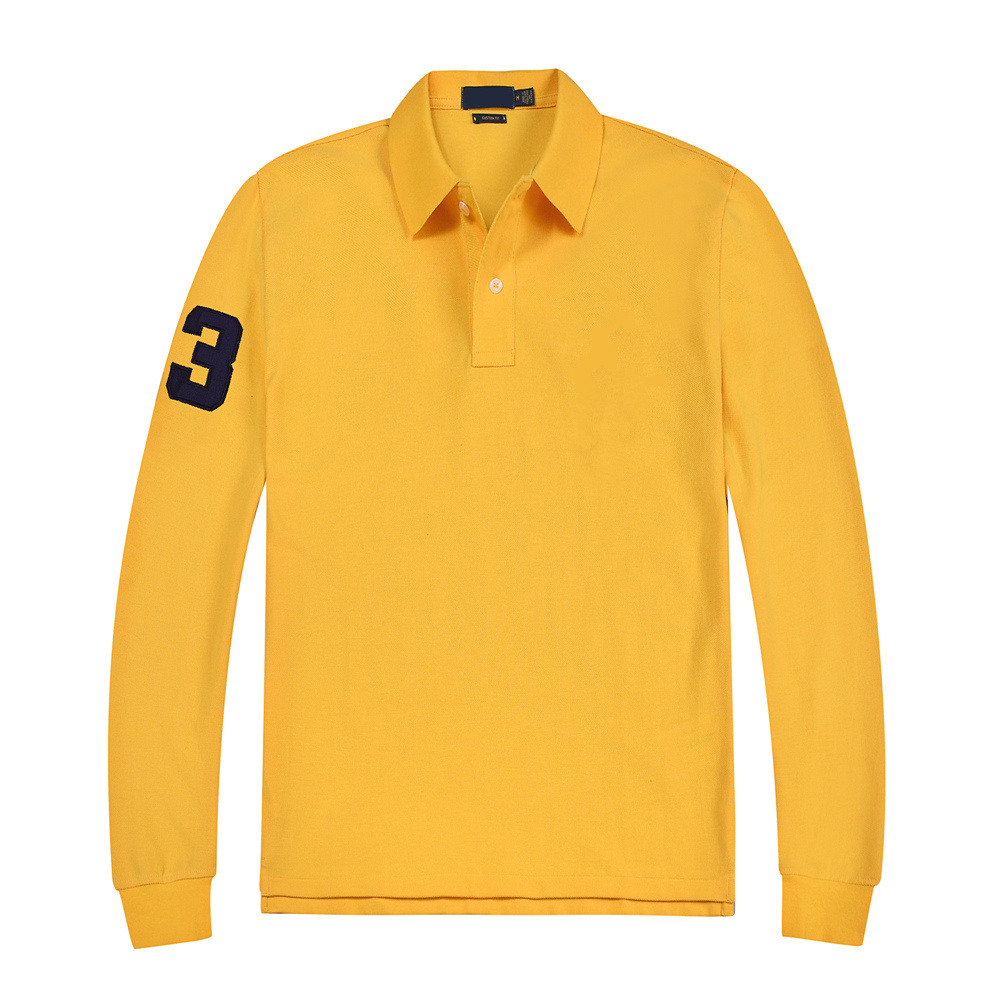 Mens Polos shirts long sleeve blouse T-shirt design solid color clothes all-match neck button spring and autumn casual man top cotton Polo, 888
Mens Polos shirts long sleeve blouse T-shirt design solid color clothes all-match neck button spring and autumn casual man top cotton Polo, 888