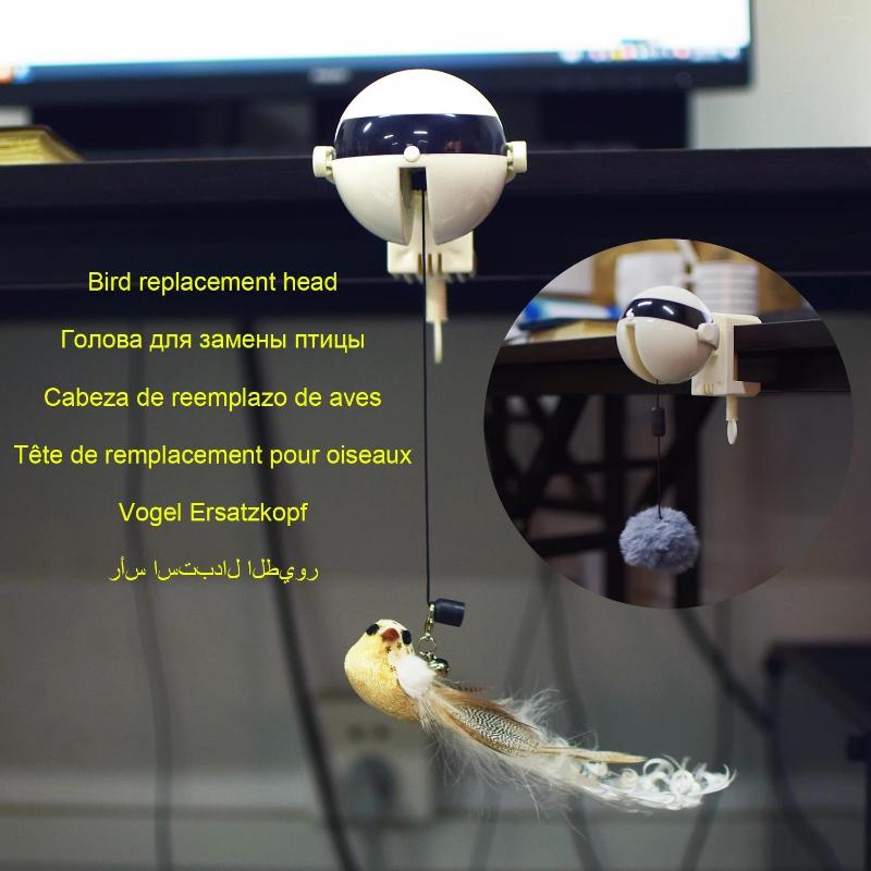 Update Cat Toys Smart Toy Electric Automatic Lifting Motion Pet Plush Ball For Cats Interactive Puzzle Rolling Jumping